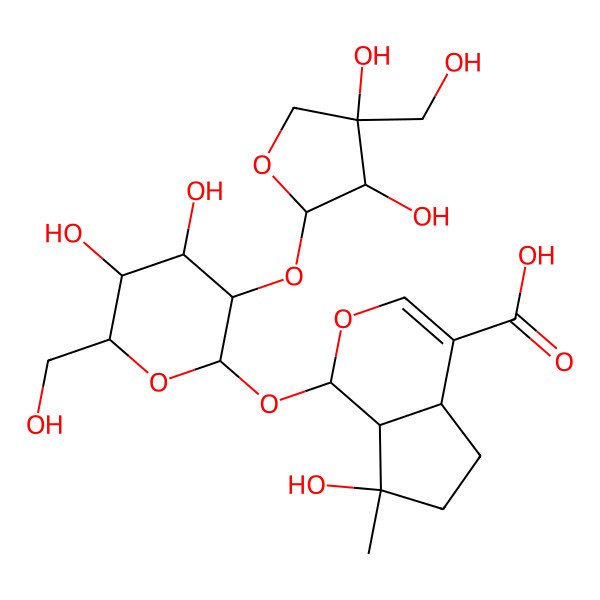 2D Structure of Inerminoside A1