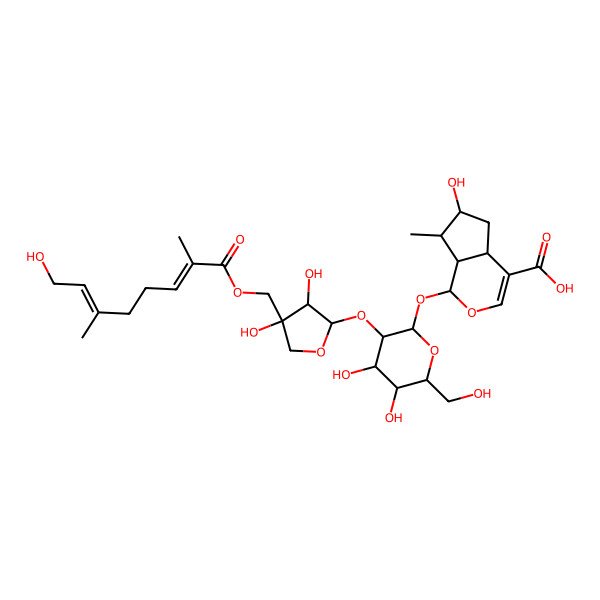 2D Structure of Inerminoside B 2D Structure of Inerminoside B