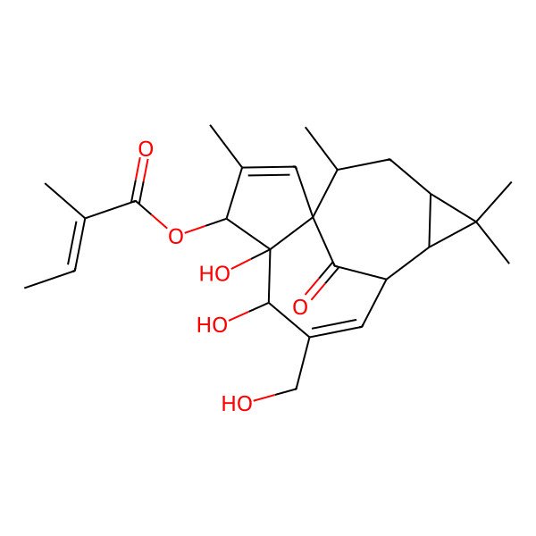 2D Structure of Ingenol Mebutate