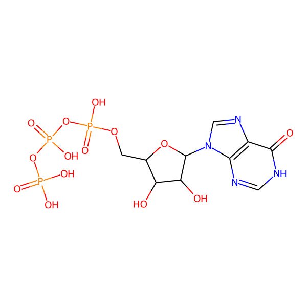 2D Structure of Inosine Triphosphate