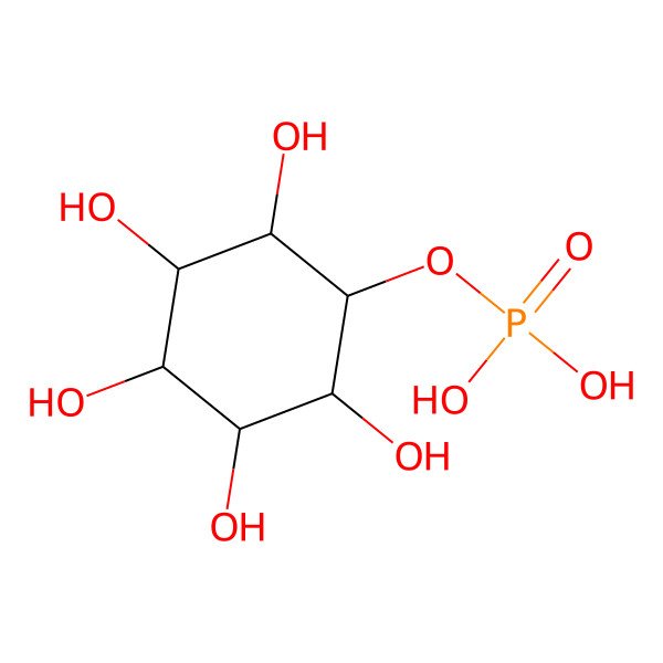 2D Structure of Inositol 1-phosphate
