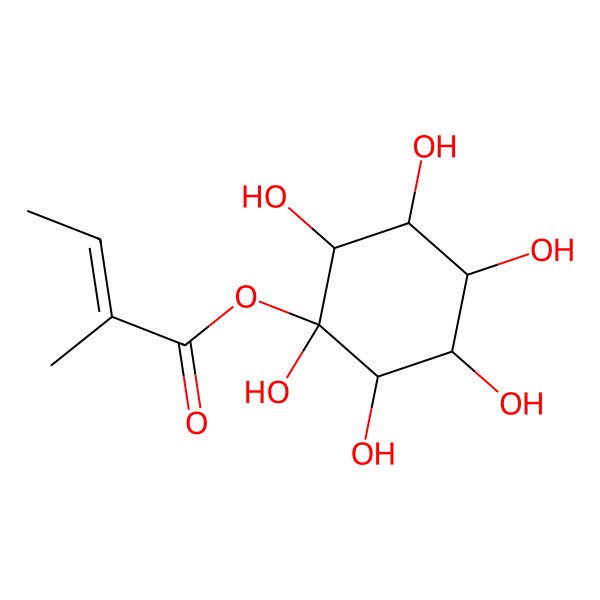 2D Structure of Inositol angelate 2D Structure of Inositol angelate