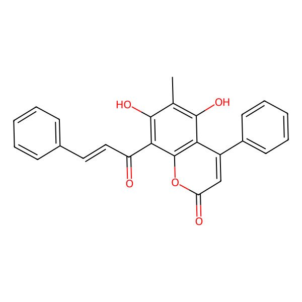 2D Structure of Interruptin B