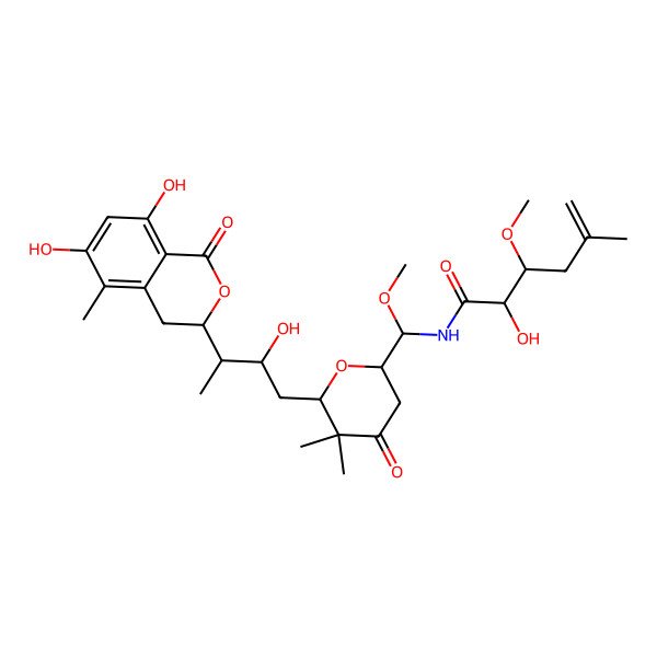2D Structure of Irciniastatin B