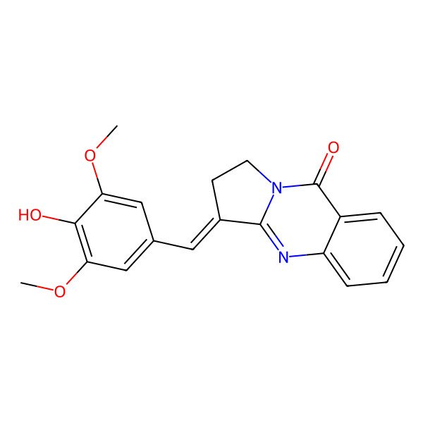 2D Structure of Isaindigotone 2D Structure of Isaindigotone