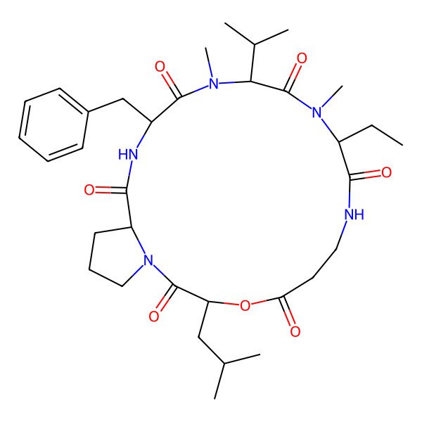 2D Structure of Isaridin F
