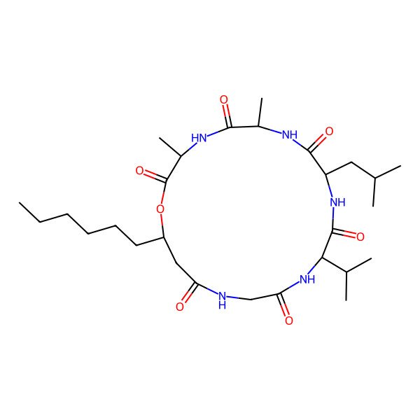 2D Structure of Isariin C