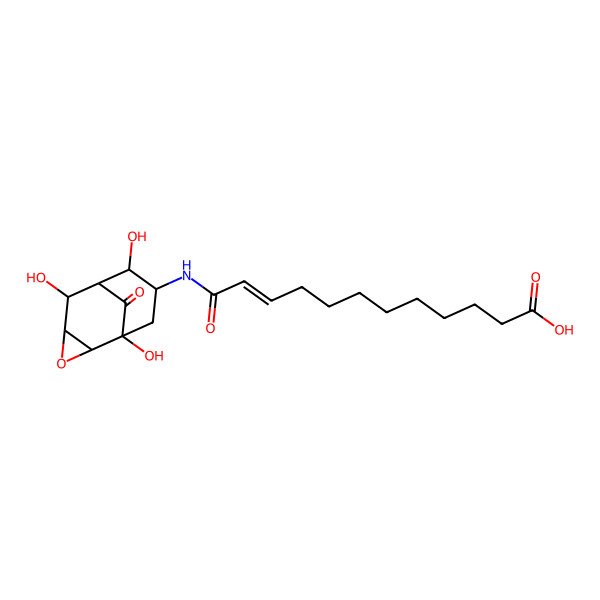2D Structure of Isariotin B