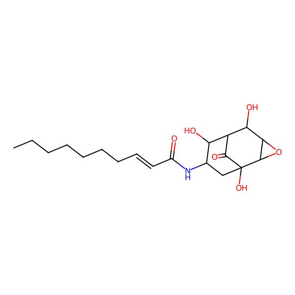 2D Structure of Isariotin D