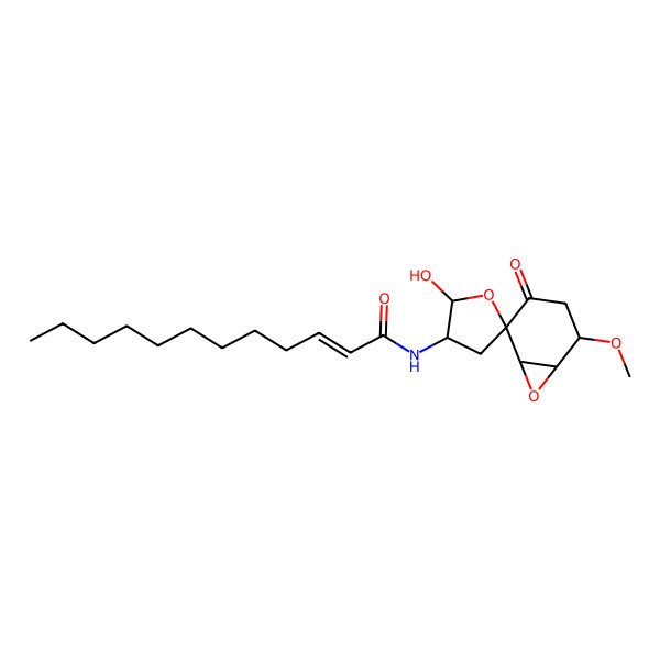 2D Structure of Isariotin M