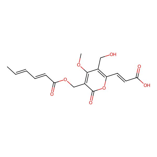 2D Structure of Islandic acid