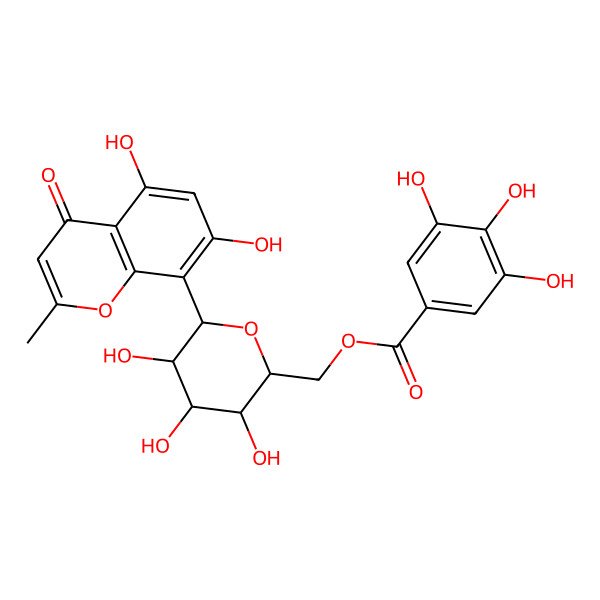 2D Structure of Isobiflorin 6''-gallate