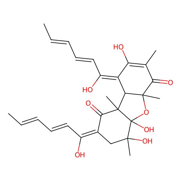2D Structure of Isobisvertinol