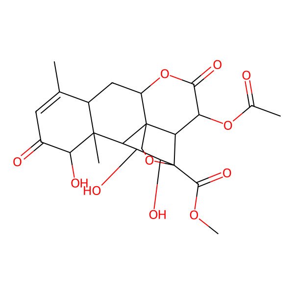 2D Structure of Isobrucein B 2D Structure of Isobrucein B