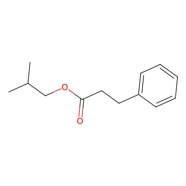 2D Structure of Isobutyl 3-phenylpropionate