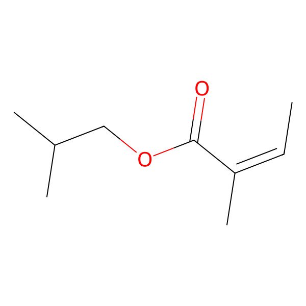 2D Structure of Isobutyl angelate