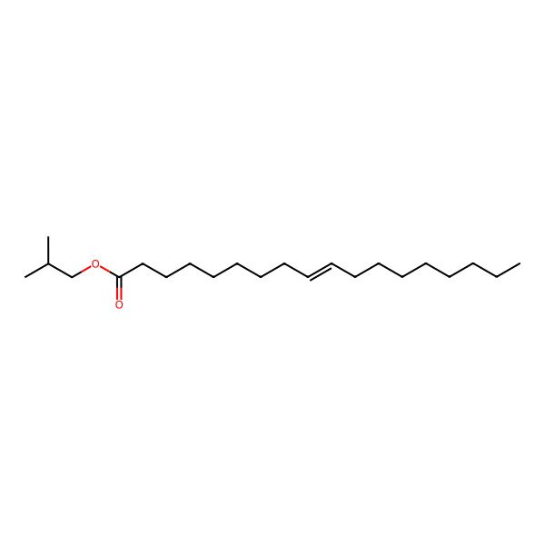 2D Structure of 9-Octadecenoic acid (9Z)-, 2-methylpropyl ester