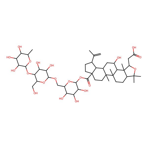 2D Structure of Isochiisanoside 2D Structure of Isochiisanoside