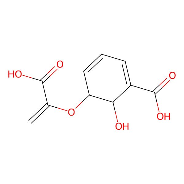 2D Structure of Isochorismic acid