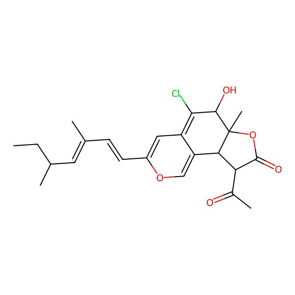 2D Structure of Isochromophilone A