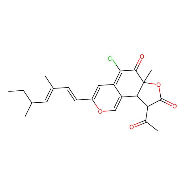 2D Structure of Isochromophilone I