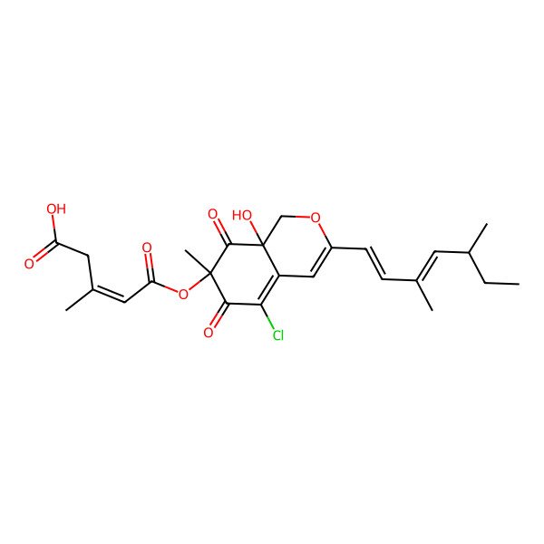 2D Structure of Isochromophilone XI