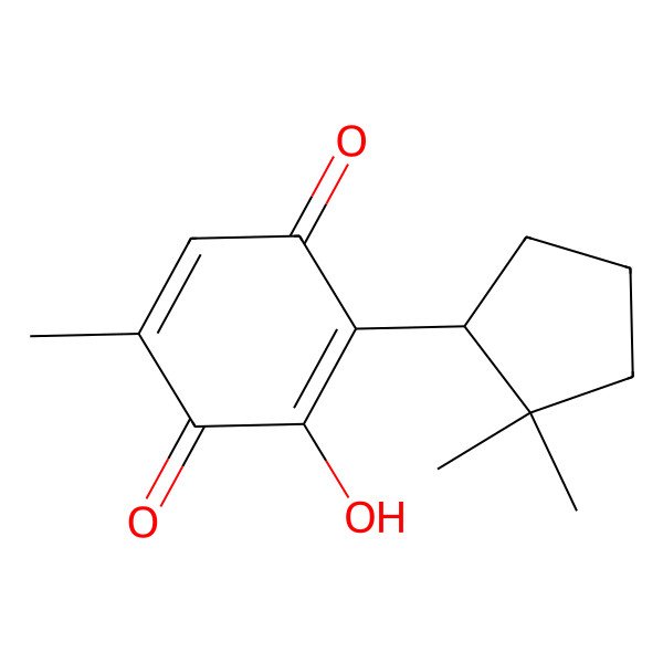 2D Structure of Isodeoxyhelicobasidin