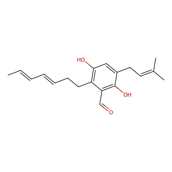 2D Structure of Isodihydroauroglaucin