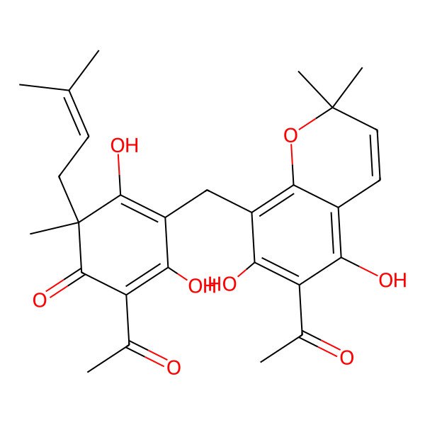 2D Structure of Isodrummondin D