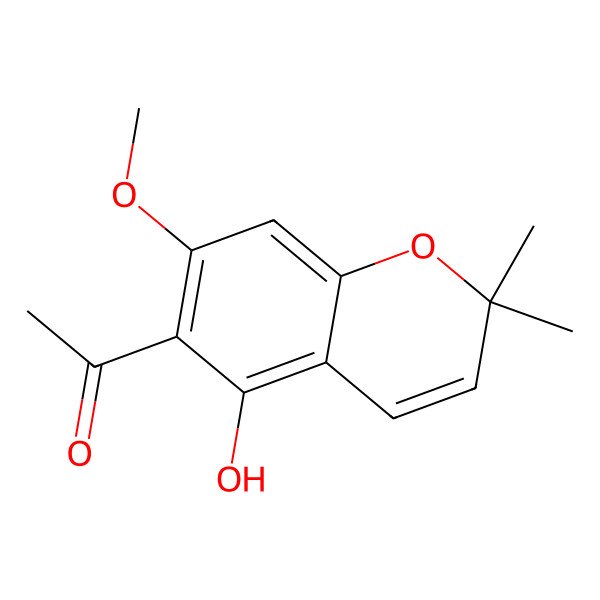 2D Structure of Isoevodionol