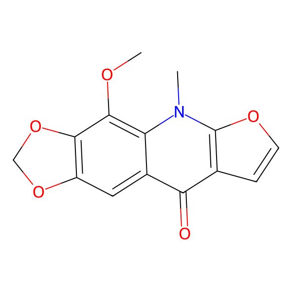 2D Structure of Isoflindersiamine