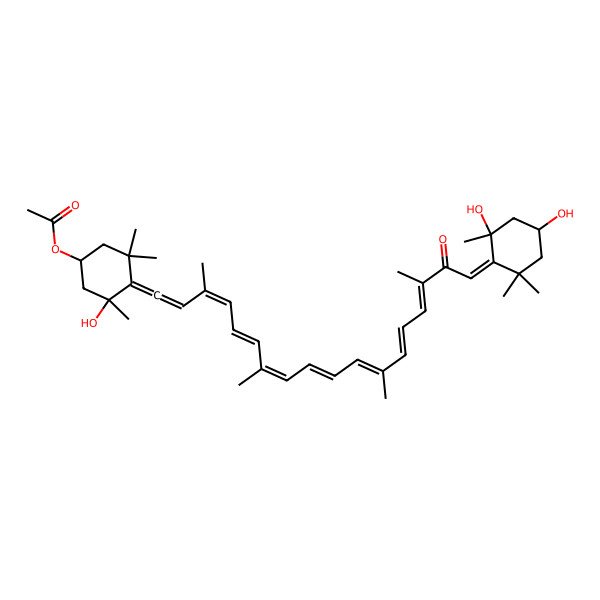 2D Structure of Isofucoxanthin