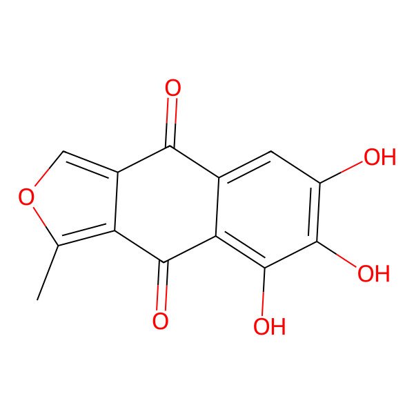 2D Structure of Isofuranonaphthoquinone A