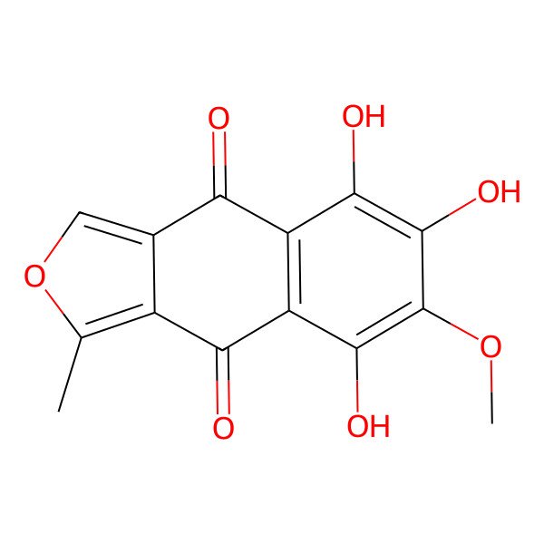 2D Structure of Isofuranonaphthoquinone F