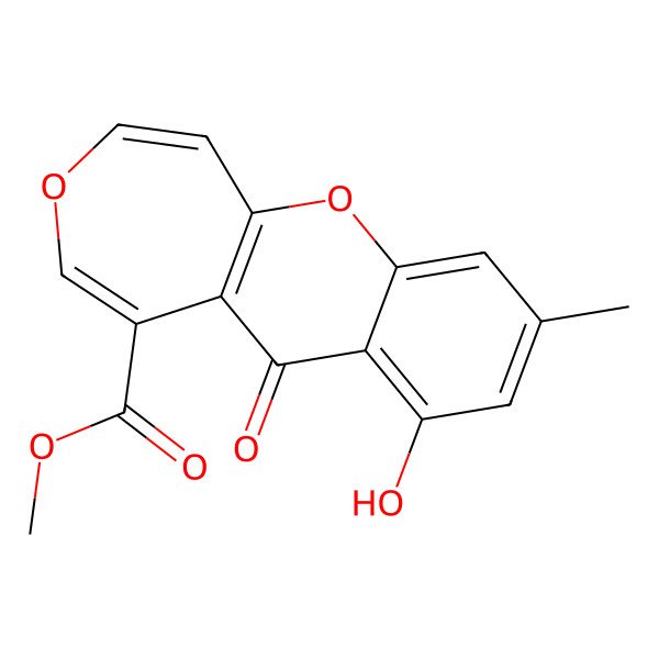 2D Structure of Isofusidienol A