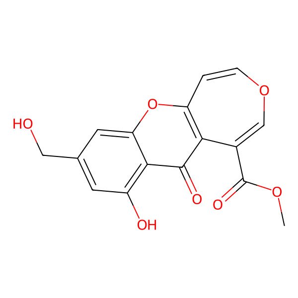 2D Structure of Isofusidienol B