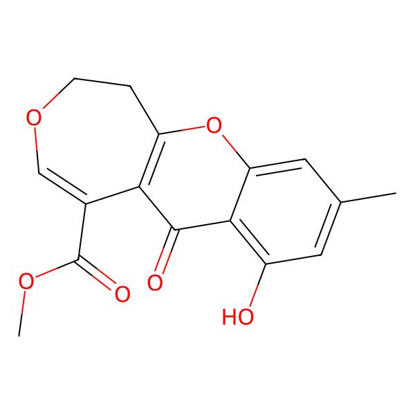 2D Structure of Isofusidienol C