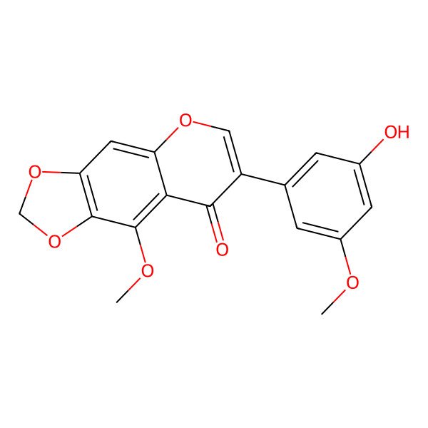 2D Structure of Isoiriskashmirianin