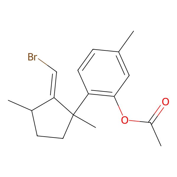 2D Structure of Isolaurenisol acetate