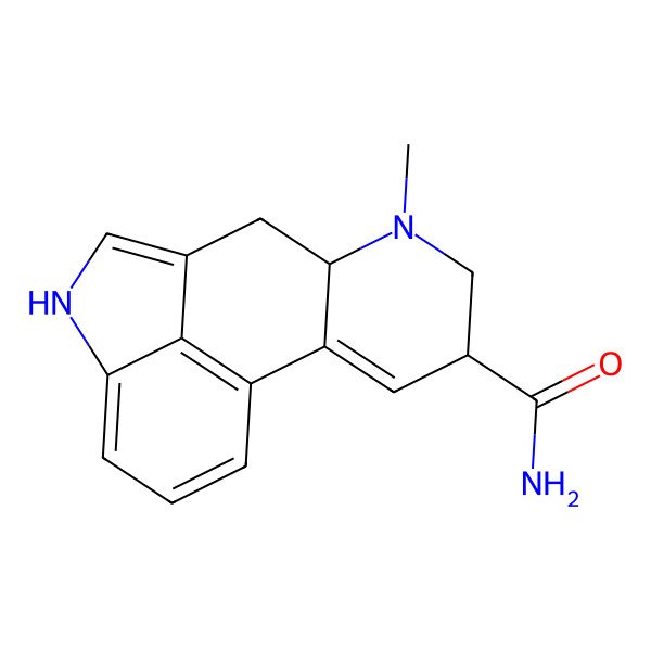 2D Structure of Isolysergic acid amide