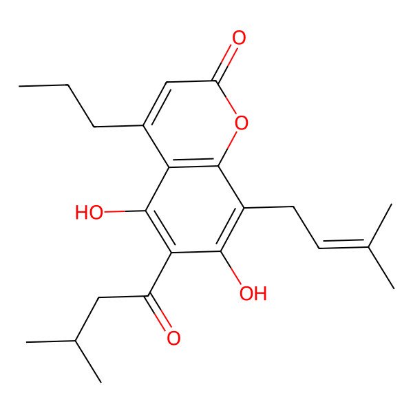 2D Structure of Isomammein