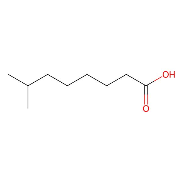 2D Structure of Isononanoic acid