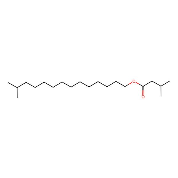 2D Structure of Isopentadecanyl isovalerate