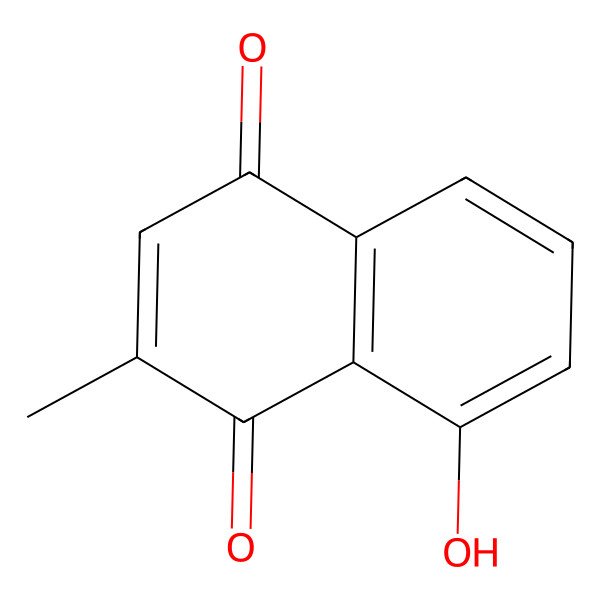 2D Structure of Isoplumbagin