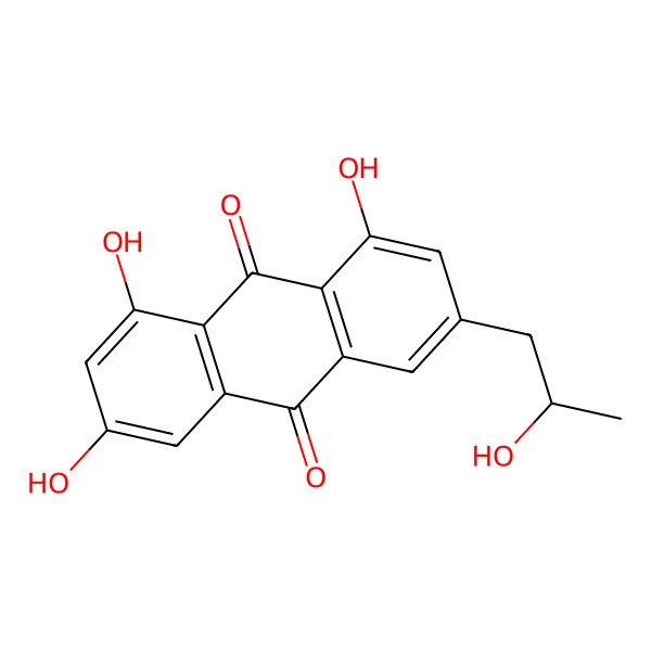 2D Structure of Isorhodoptilometrin
