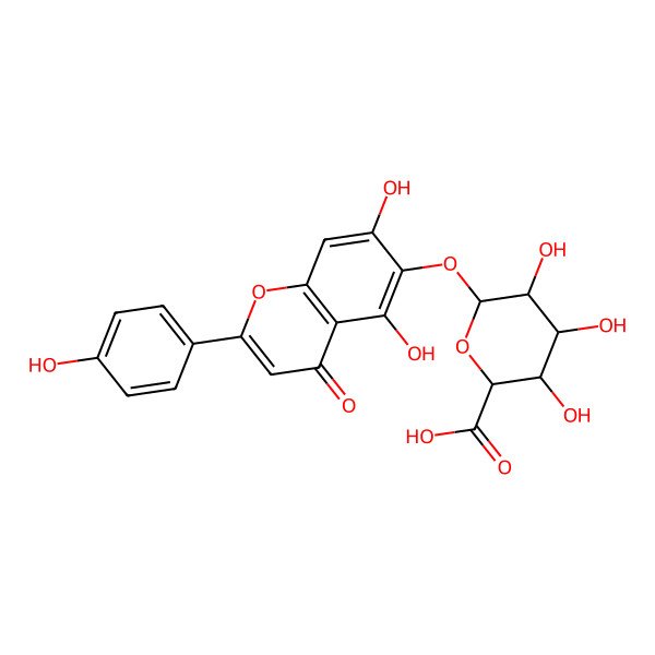 2D Structure of Isoscutellarin