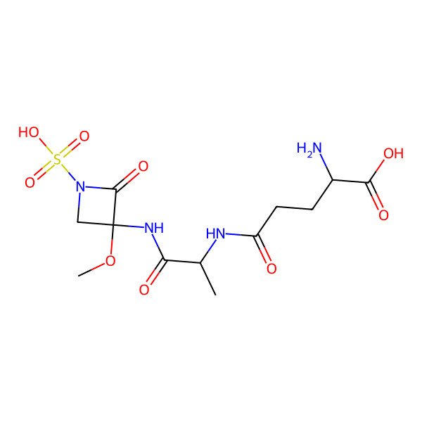 2D Structure of Isosulfazecin