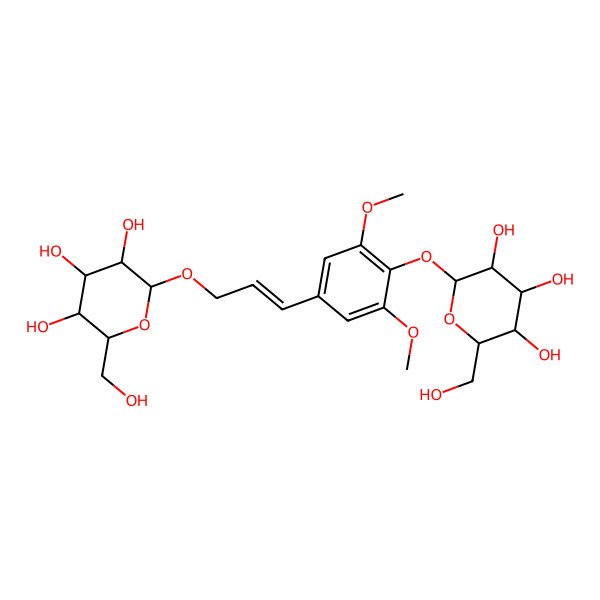 2D Structure of Isosyringinoside