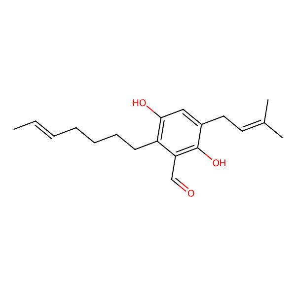 2D Structure of Isotetrahydroauroglaucin