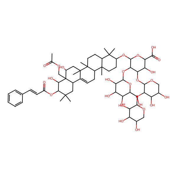 2D Structure of Isotheasaponin B1 2D Structure of Isotheasaponin B1